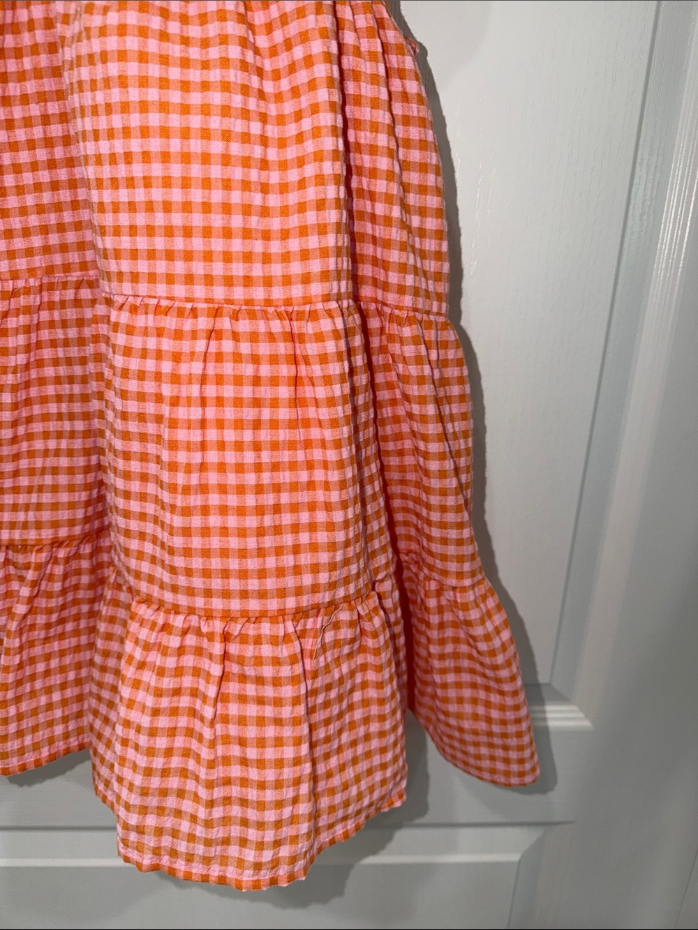 Altar’d State Gingham Sundress - Pink & orange size xxsmall NWOT - Picture 3 of 5